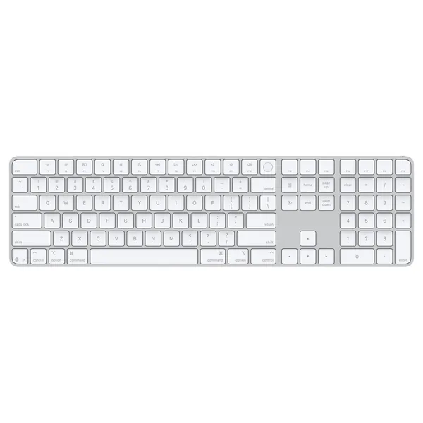 Apple Magic Keyboard Touch ID Numeric USB-C, White