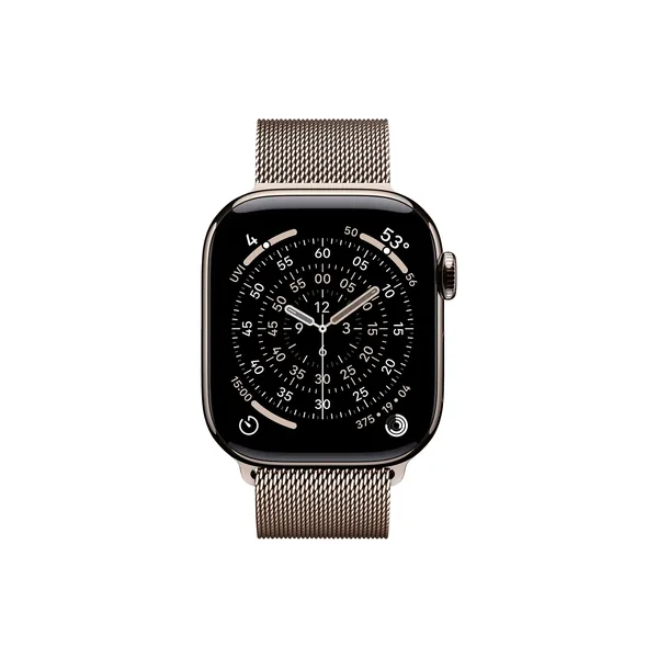 Apple Watch S11 Titanium, Natural Titanium, One Size