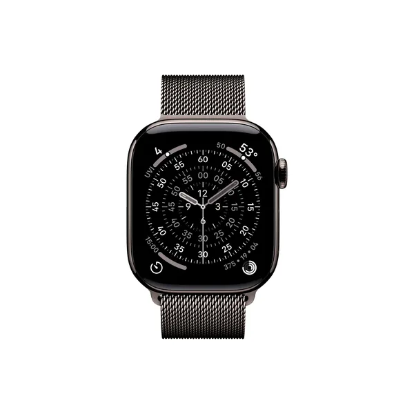 Apple Watch S11 Titanium, Slate Titanium, One Size
