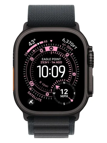 Apple Watch Ultra 3 Alpine, Black-Black, L