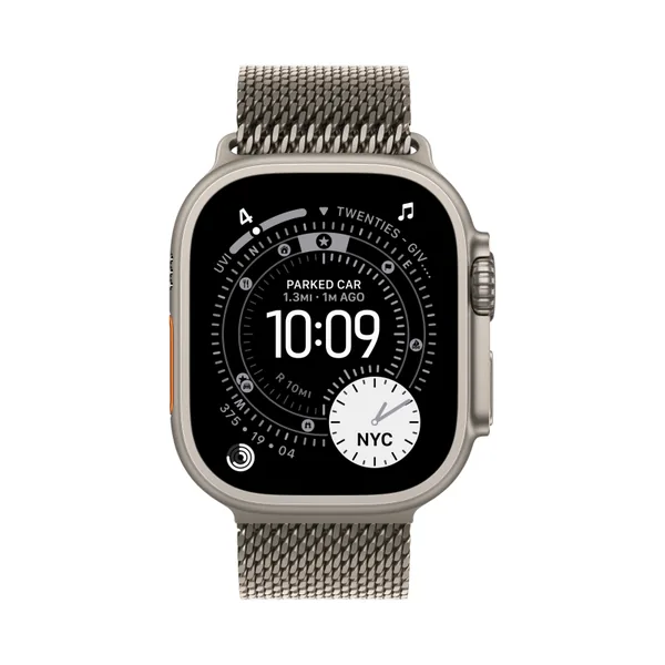 Apple Watch Ultra 3 Milanese, Natural, L