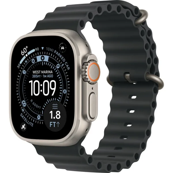 Apple Watch Ultra 3 Ocean, Natural-Abyss Blue