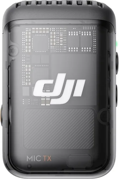DJI Mic 2 (2 TX + 1 RX + Charging Case), Black