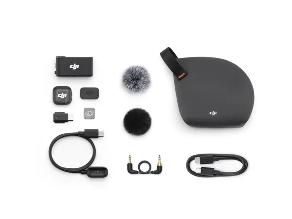 DJI Mic 3 (1 TX + 1 RX), Black