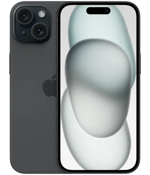 iPhone 15, 256 ГБ, Black, SIM + eSIM