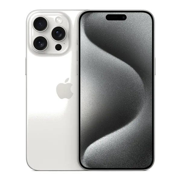 iPhone 15 Pro Max, 1 ТБ, White Titanium, SIM + eSIM