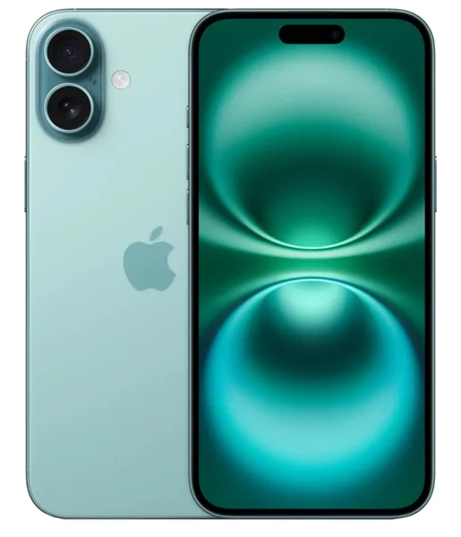 iPhone 16 Plus, 512 ГБ, Teal, SIM + eSIM