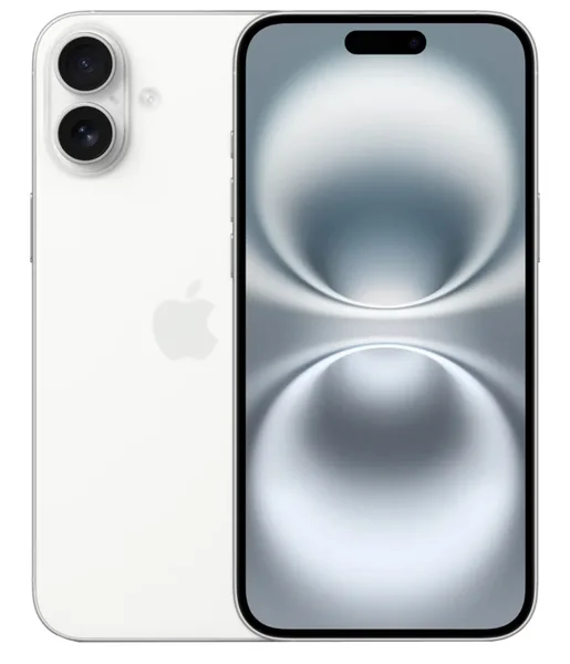 iPhone 16 Plus, 256 ГБ, White, Dual eSIM