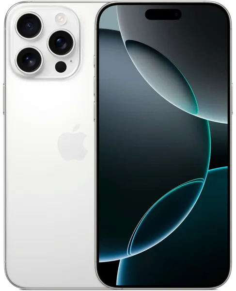 iPhone 16 Pro Max, 1 ТБ, Titanium White, SIM + eSIM