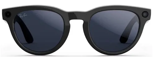 Ray-Ban Meta Headliner Gen 2, Shiny Black / Transitions Sapphire, 51 мм