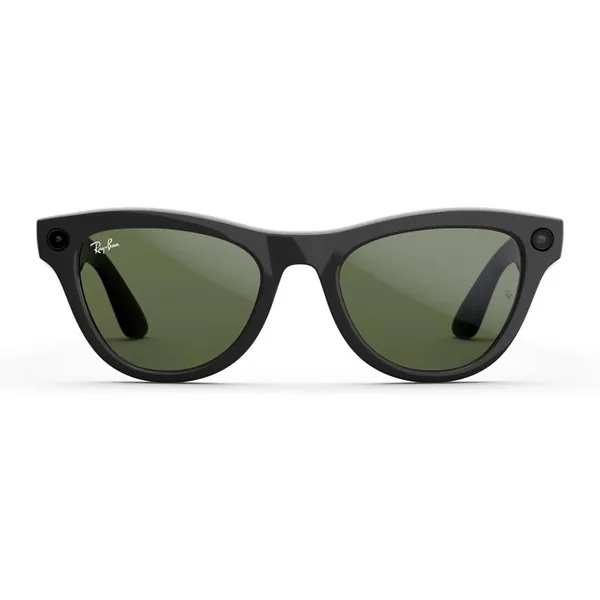 Ray-Ban Meta Skyler Gen 2, Shiny Black / G15 Green, 52 мм