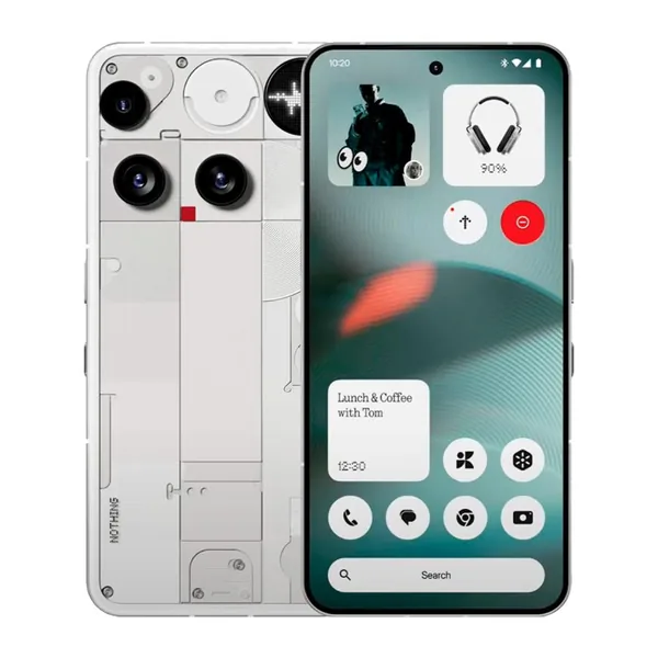 Nothing Phone 3, 256 ГБ, ОЗУ 12 ГБ, White