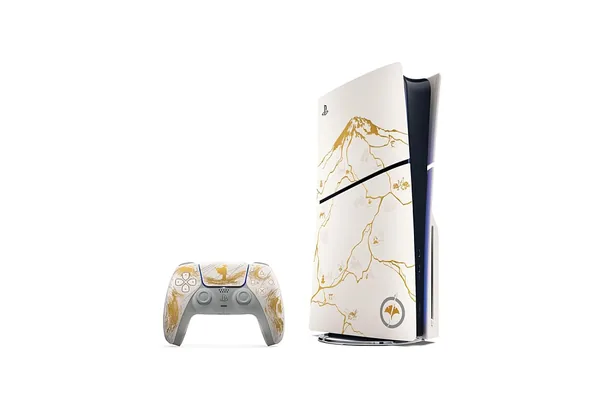 PS5 Slim Ghost of Yotei Limited Edition, Gold