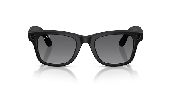Ray-Ban Meta Wayfarer, Matte Black / Polar Gradient Graphite, 50 мм