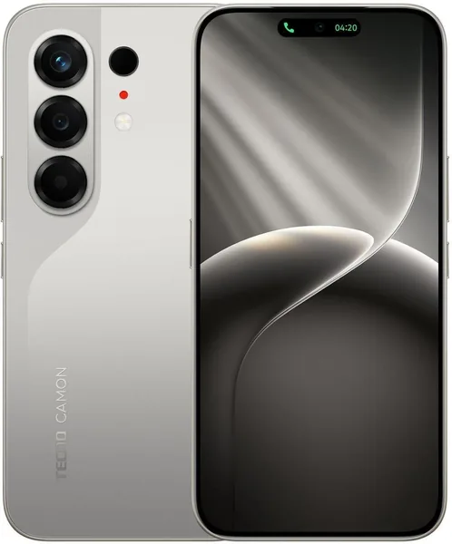 Tecno Camon 50, 128 ГБ, ОЗУ 8 ГБ, Titanium