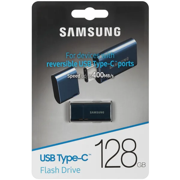 Флешка Samsung USB 3.1 Type-C, 128 ГБ