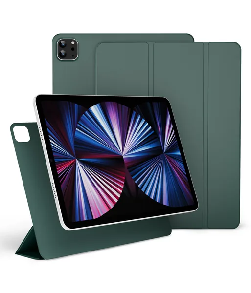 Чехол-книжка Gurdini iPad Pro 11 (2-4 gen) Smart Magnet Series, Dark Green