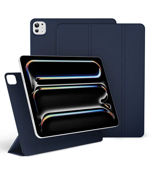 Чехол-книжка Gurdini iPad Pro 11 M4 Smart Magnet Series, Dark Blue