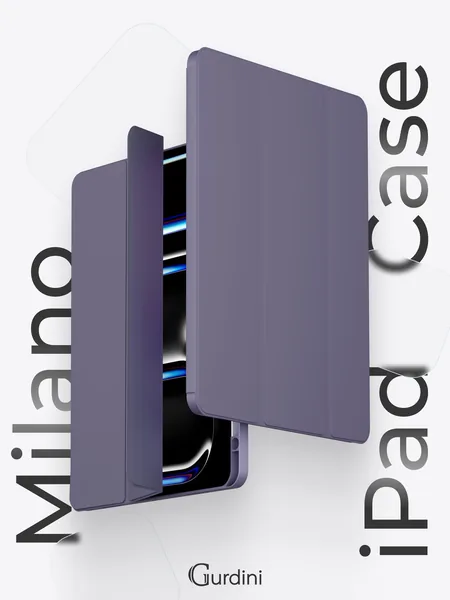 Чехол-книжка Gurdini iPad Pro 13 M4 Milano Series, Lavender