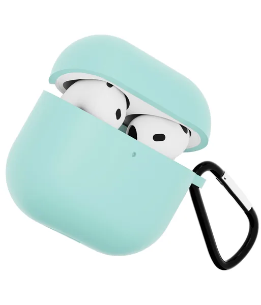 Чехол Gurdini AirPods 4 силиконовый, Mint