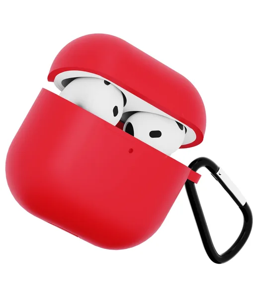 Чехол Gurdini AirPods 4 силиконовый, Red