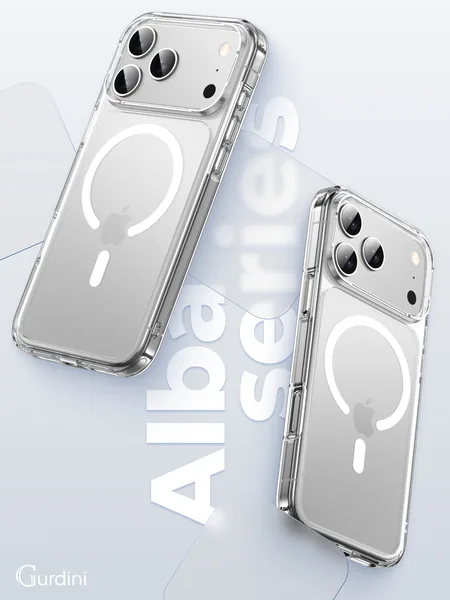 Чехол Gurdini iPhone 17 Pro / 18 Pro Alba Series Protective with MagSafe, Matte