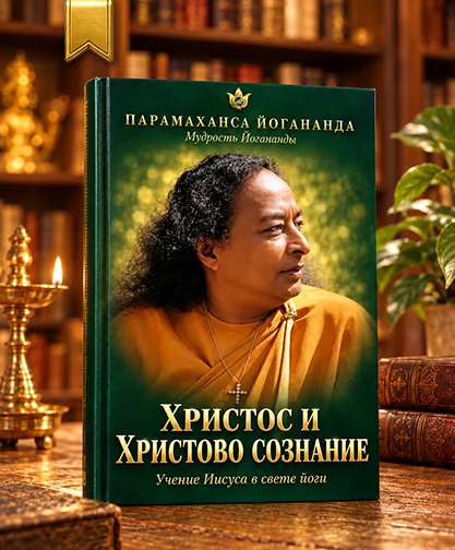 Обложка книги «Христос и Христово сознание» Парамахансы Йогананды