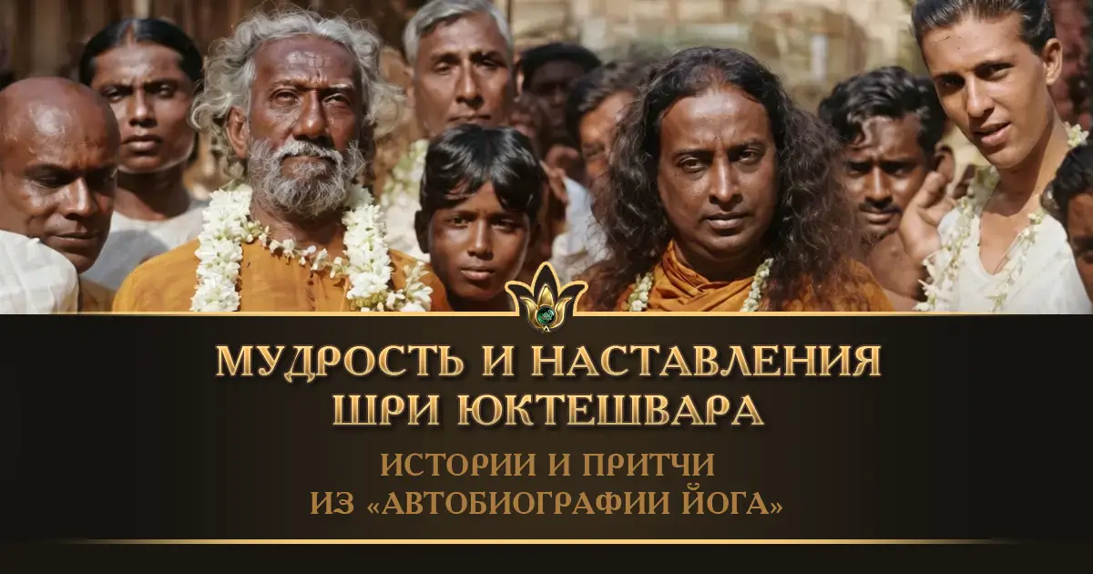 Мудрость Шри Юктешвара — притчи и наставления