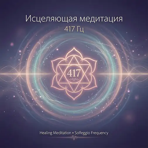 Исцеляющая медитация — 417 Гц — музыка для медитации