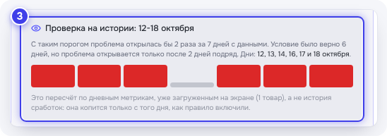 «Проверка на истории»