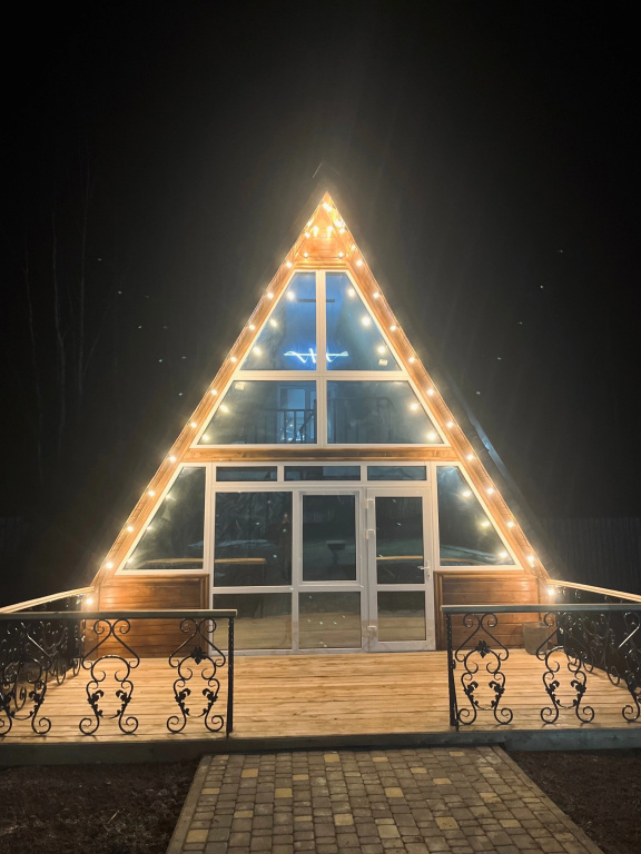 Частный дом A-Frame на берегу реки Керженец — фото 1