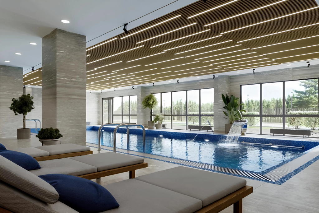 Апартаменты Студия у Финского Залива в Комплексе со spa-зоной — фото 1