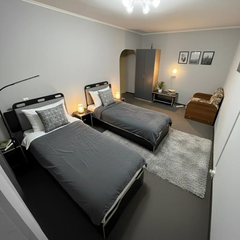 2-к. квартира, 50 м², 5 кроватей — фото 1